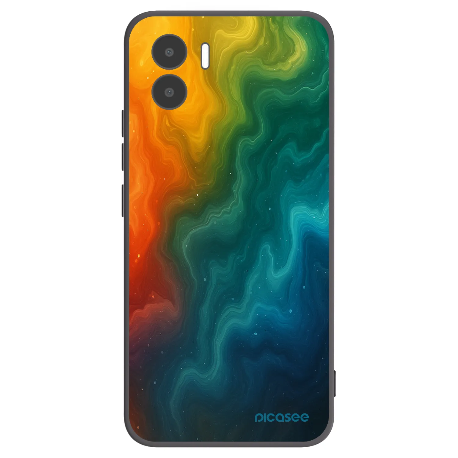 Picasee crna silikonska maskica za Xiaomi Redmi A2 - Solar