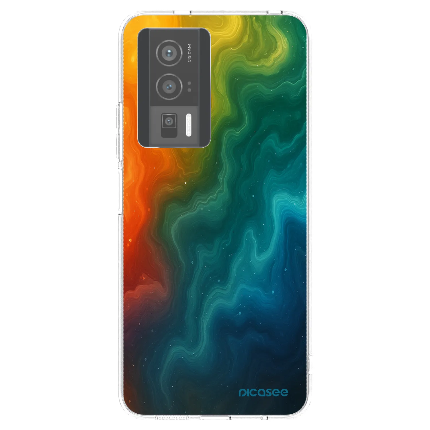 Picasee silikonska prozirna maskica za Xiaomi Poco F5 Pro 5G - Solar