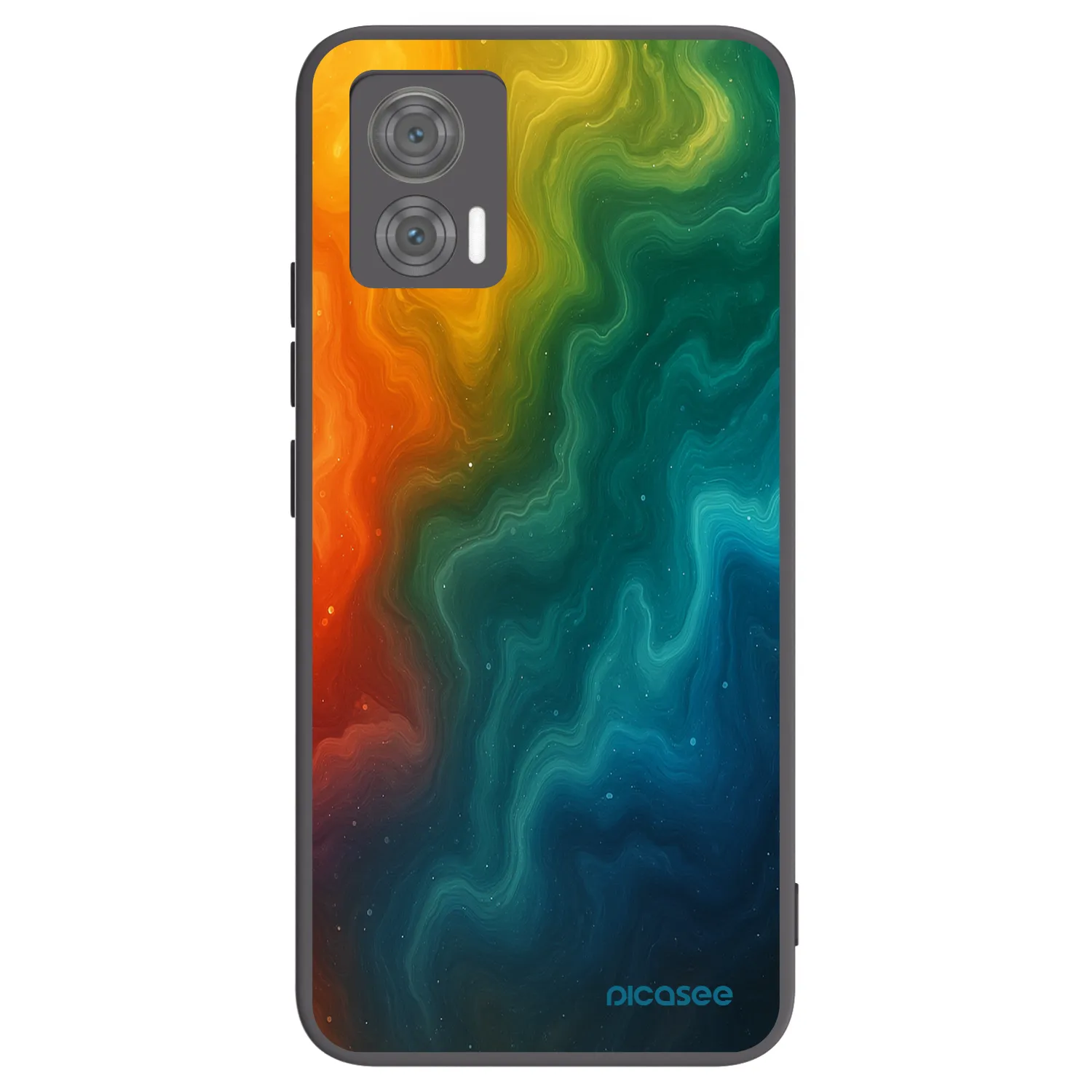 Picasee crna silikonska maskica za Motorola Edge 30 Neo - Solar