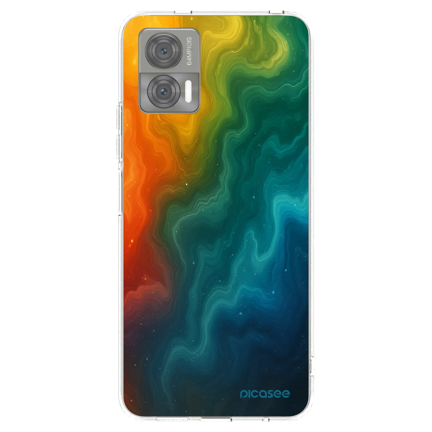 Picasee silikonska prozirna maskica za Motorola Edge 30 Neo - Solar