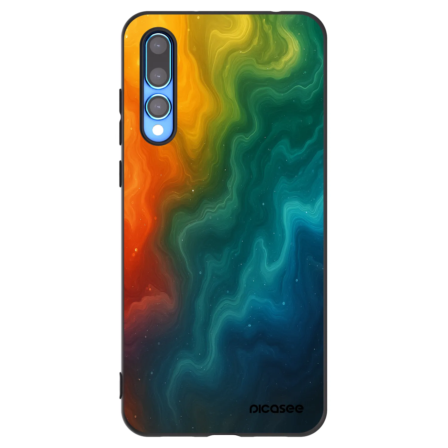 Picasee crna silikonska maskica za Huawei P20 Pro - Solar