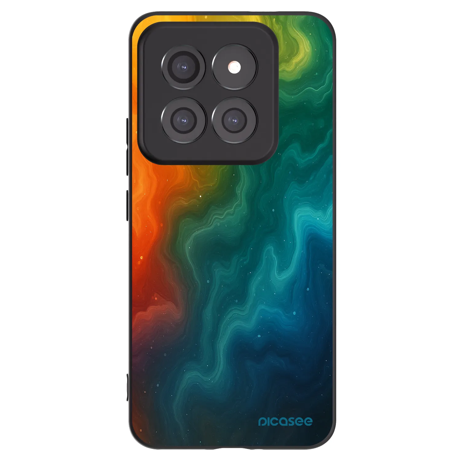 Picasee crna silikonska maskica za Xiaomi 14 Pro - Solar