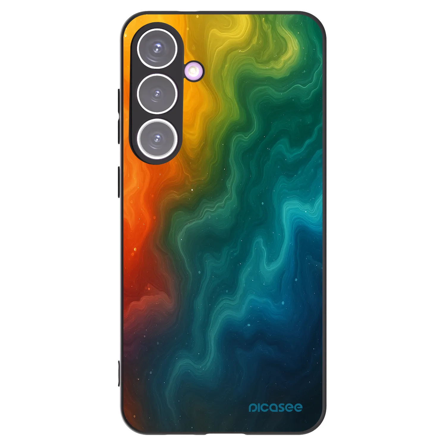 Picasee crna silikonska maskica za Samsung Galaxy S24+ S926B 5G - Solar