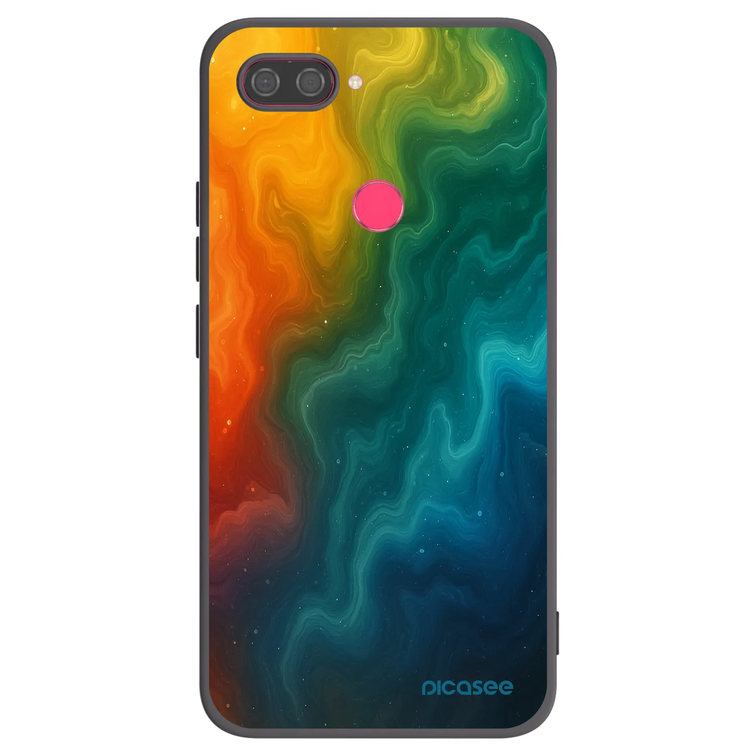 Picasee crna silikonska maskica za Xiaomi Mi 8 Lite - Solar