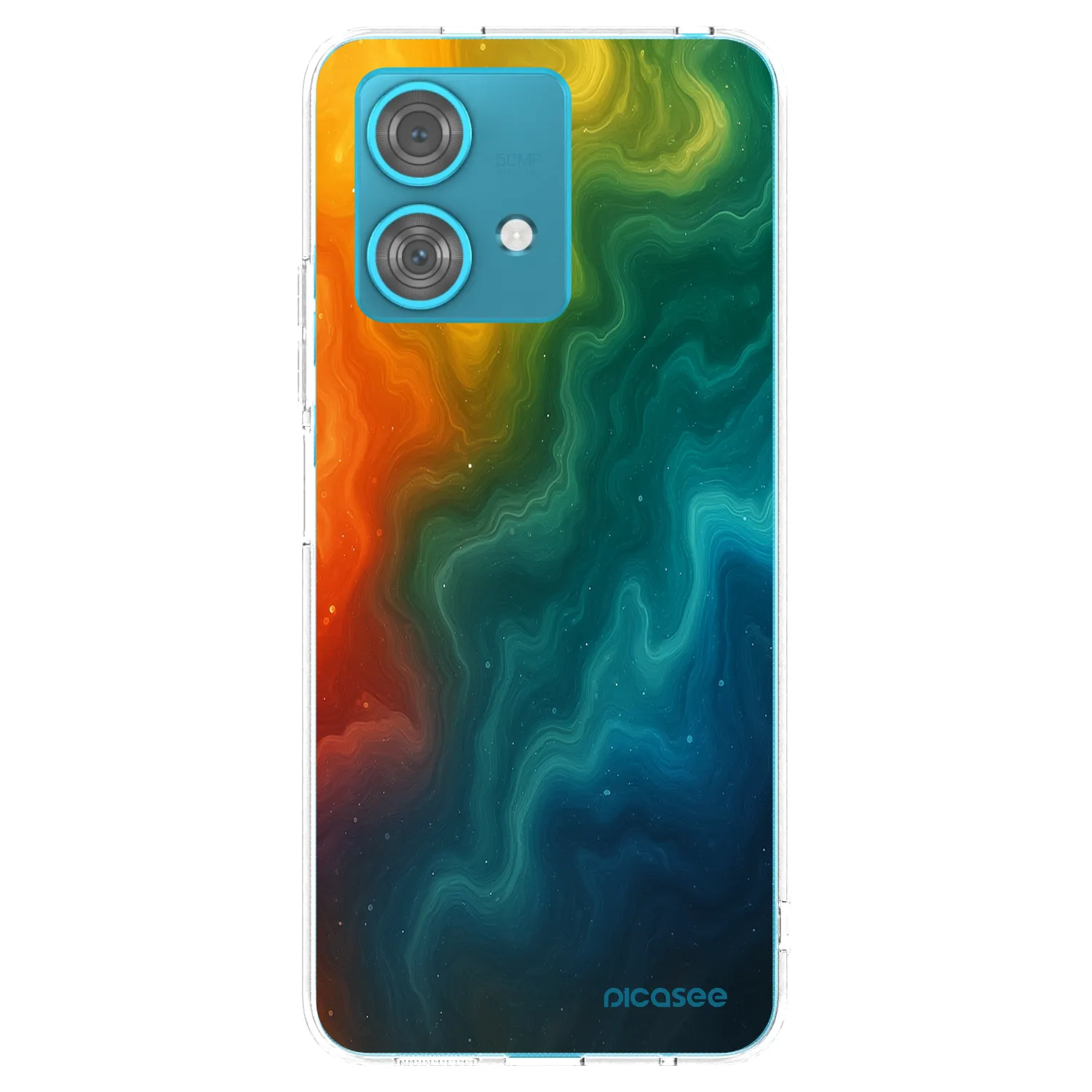 Picasee silikonska prozirna maskica za Motorola Edge 40 Neo - Solar