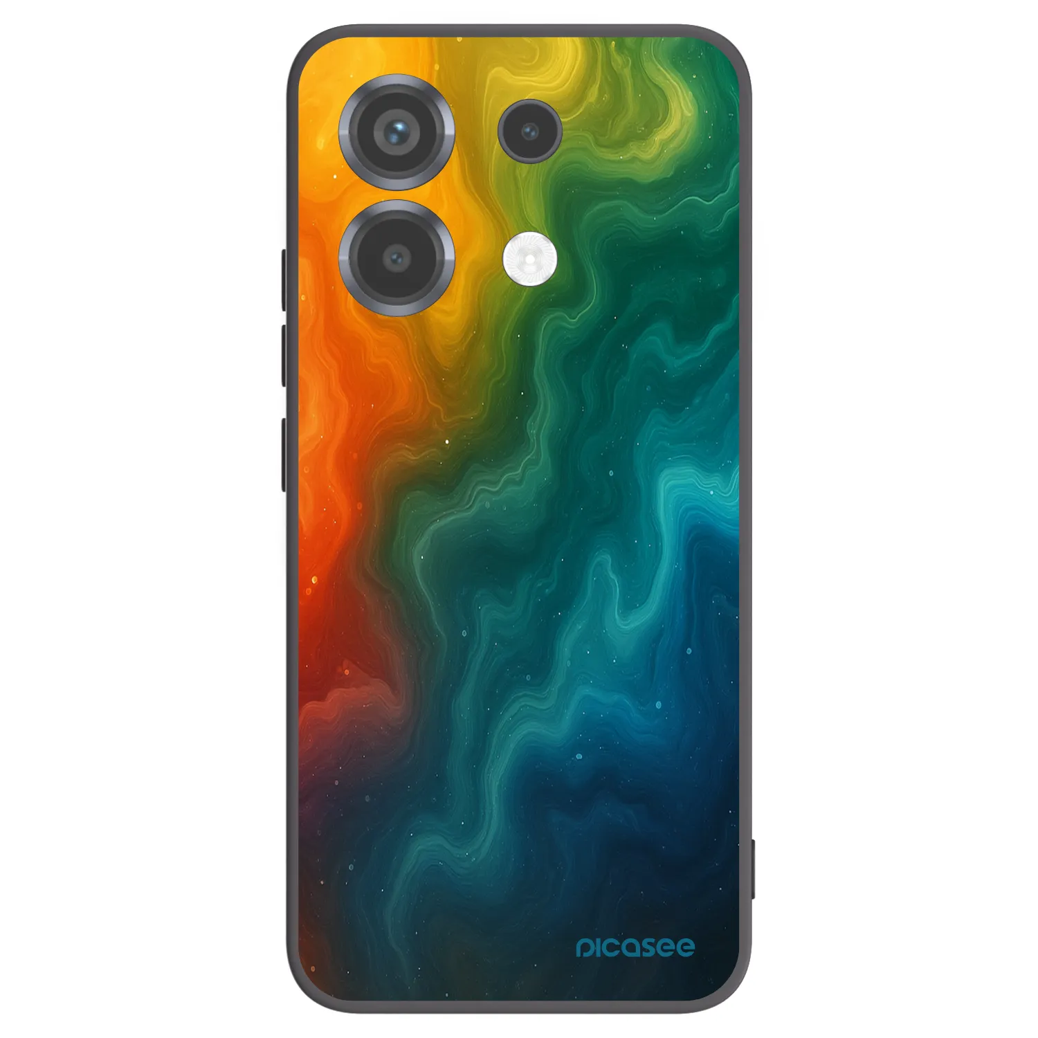 Picasee crna silikonska maskica za Xiaomi Poco X6 - Solar
