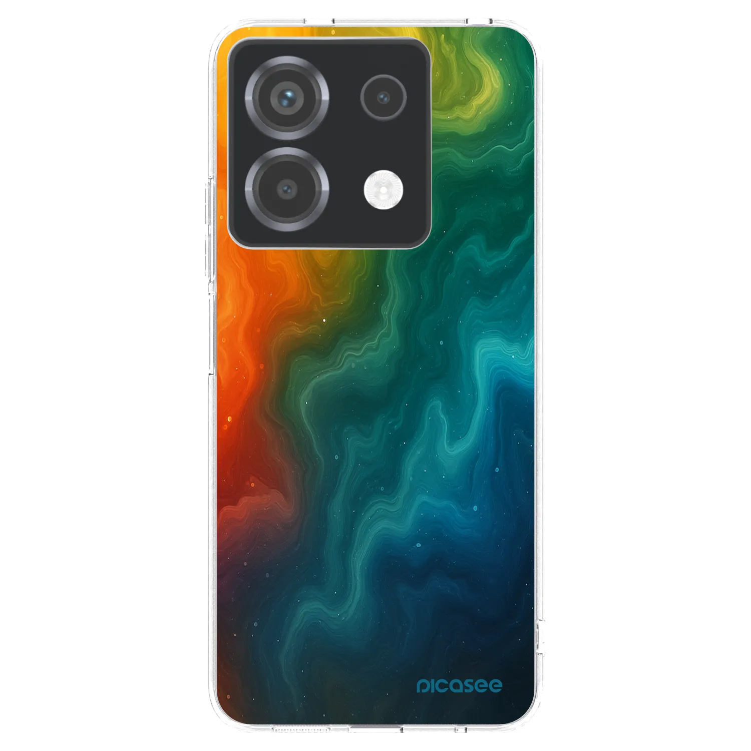 Picasee silikonska prozirna maskica za Xiaomi Poco X6 - Solar