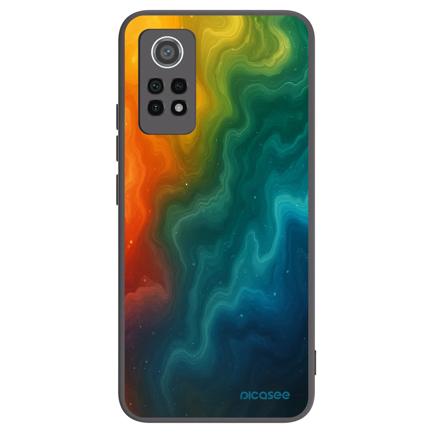 Picasee crna silikonska maskica za Xiaomi Redmi Note 12 Pro 4G - Solar