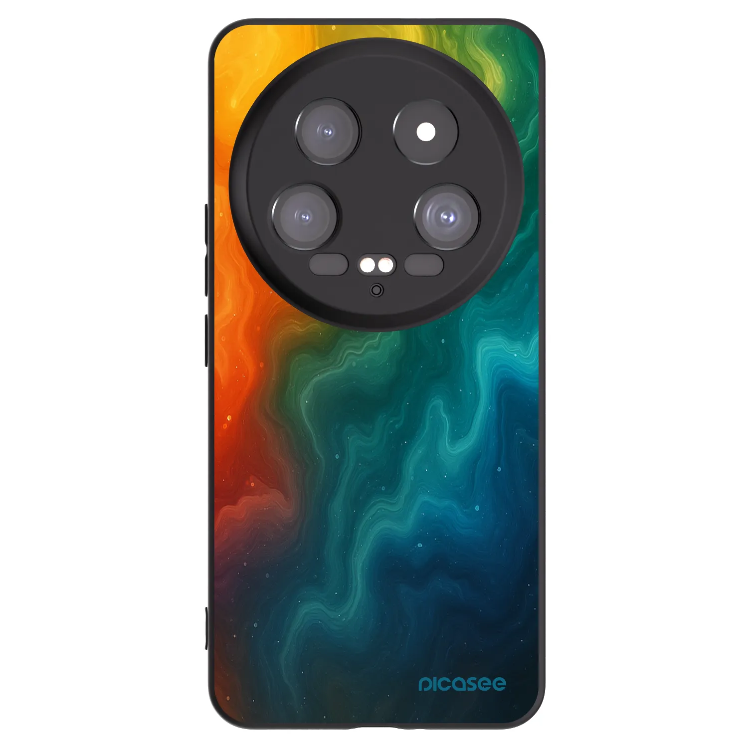 Picasee crna silikonska maskica za Xiaomi 14 Ultra - Solar