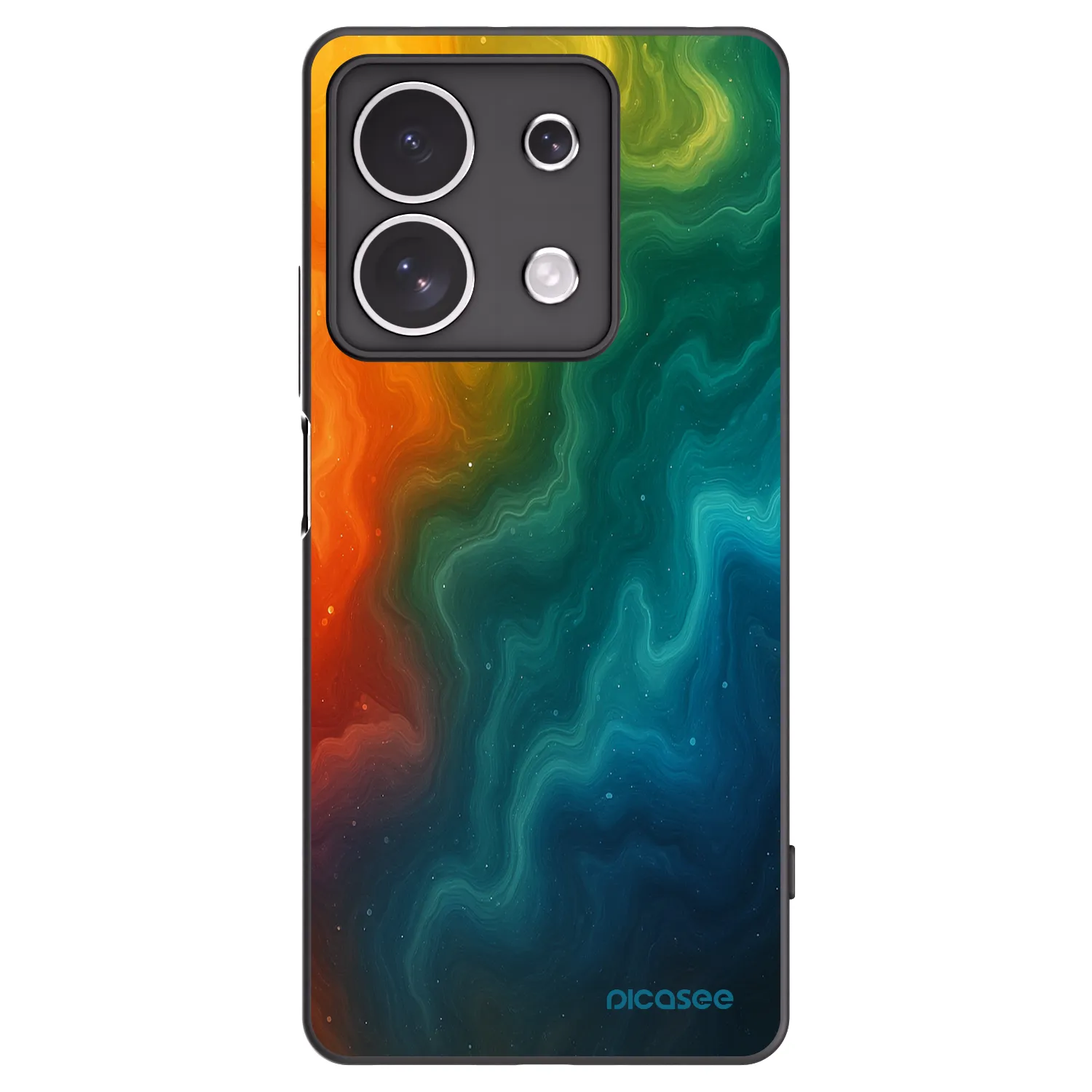 Picasee crna silikonska maskica za Xiaomi Redmi Note 13 4G - Solar