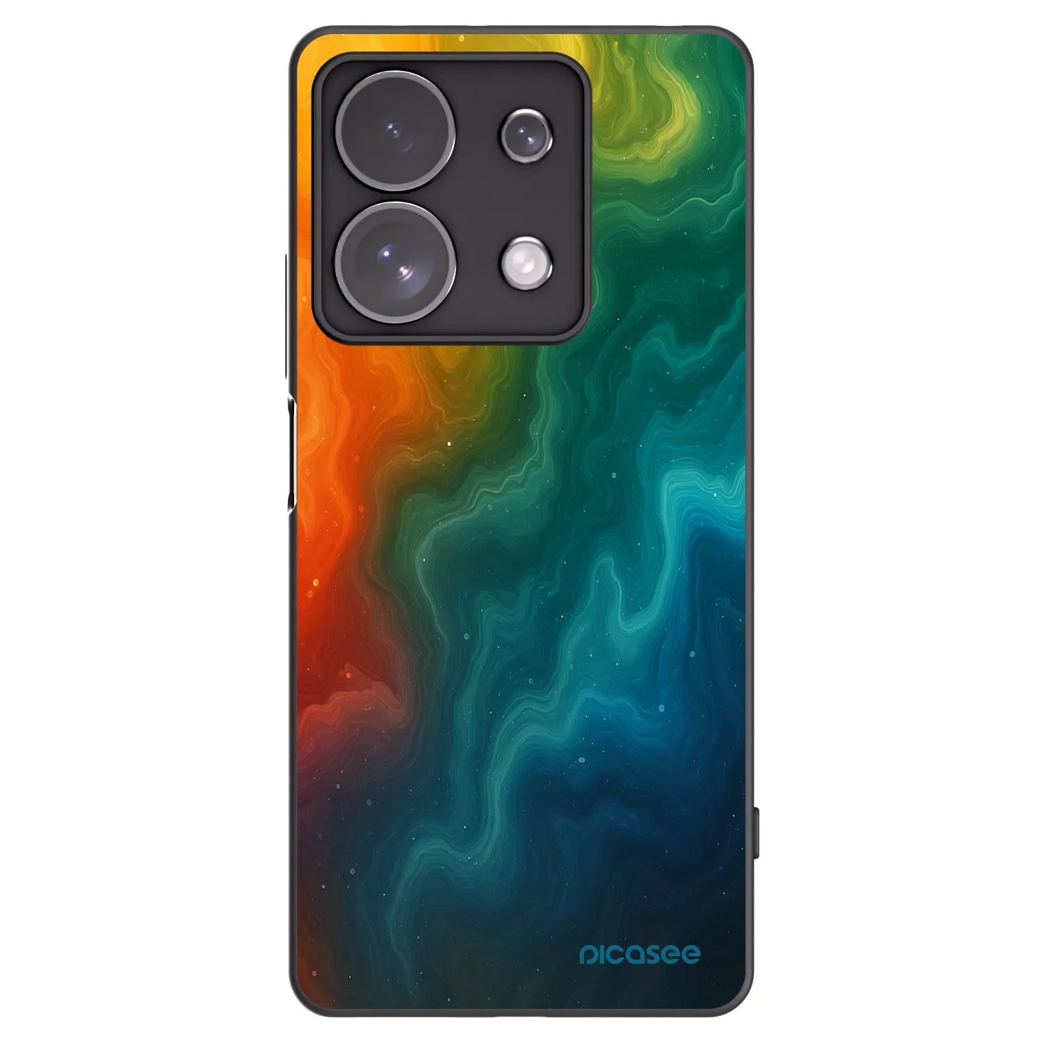 Picasee crna silikonska maskica za Xiaomi Redmi Note 13 Pro 4G - Solar