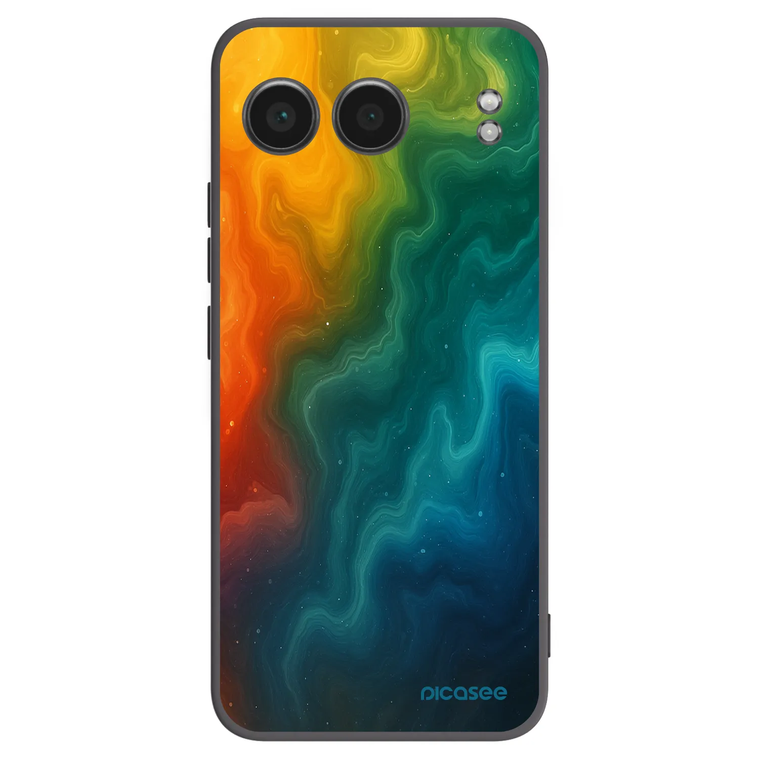 Picasee crna silikonska maskica za OnePlus Nord 4 - Solar
