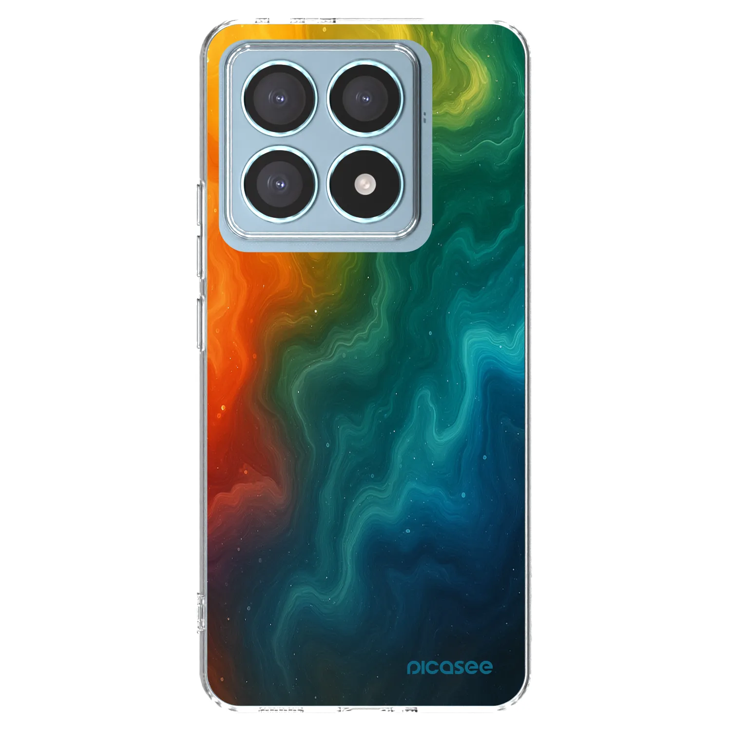 Picasee silikonska prozirna maskica za Xiaomi 14T Pro - Solar