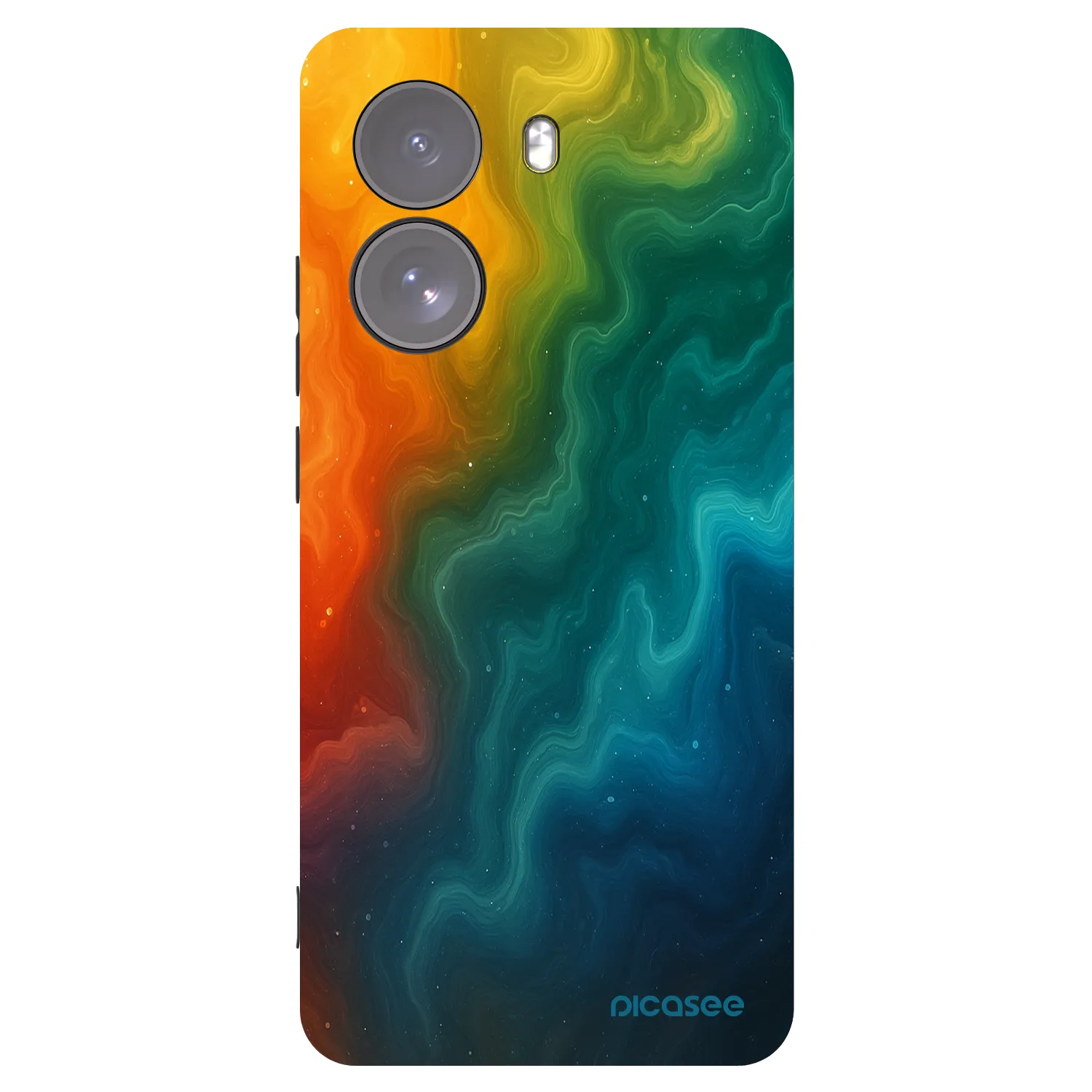Picasee crna silikonska maskica za Xiaomi Poco X7 - Solar