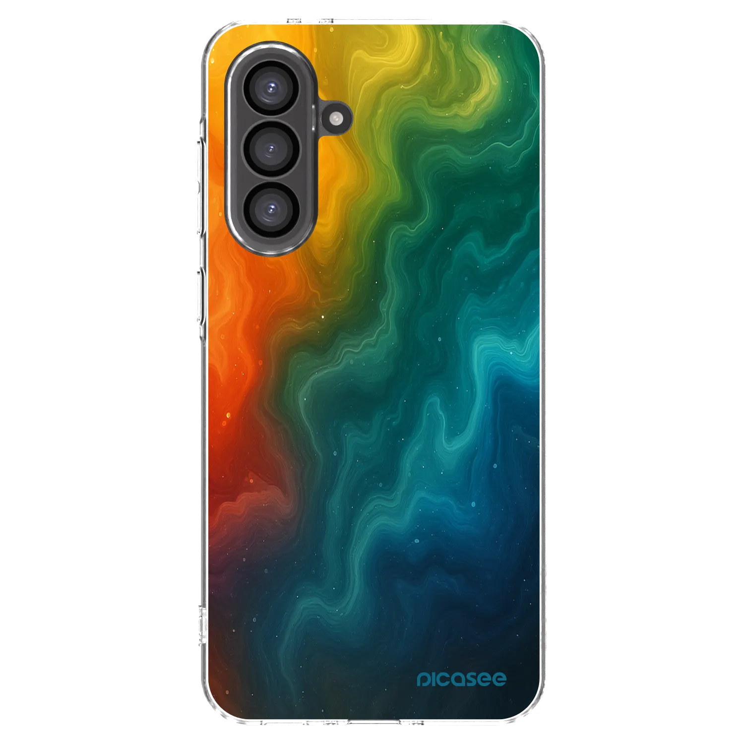 Picasee silikonska prozirna maskica za Samsung Galaxy A56 5G A566B - Solar