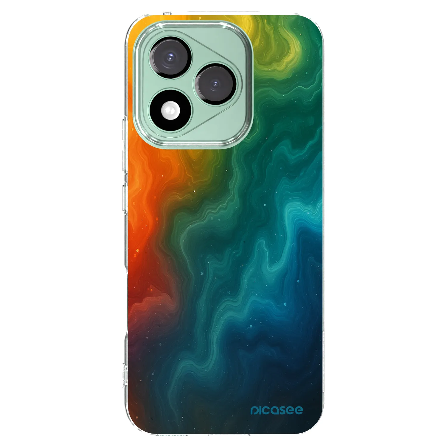 Picasee silikonska prozirna maskica za Honor 400 Lite 5G - Solar