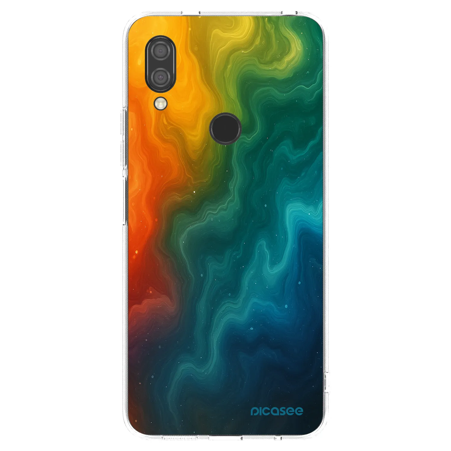 Picasee silikonska prozirna maskica za Xiaomi Redmi 7 - Solar