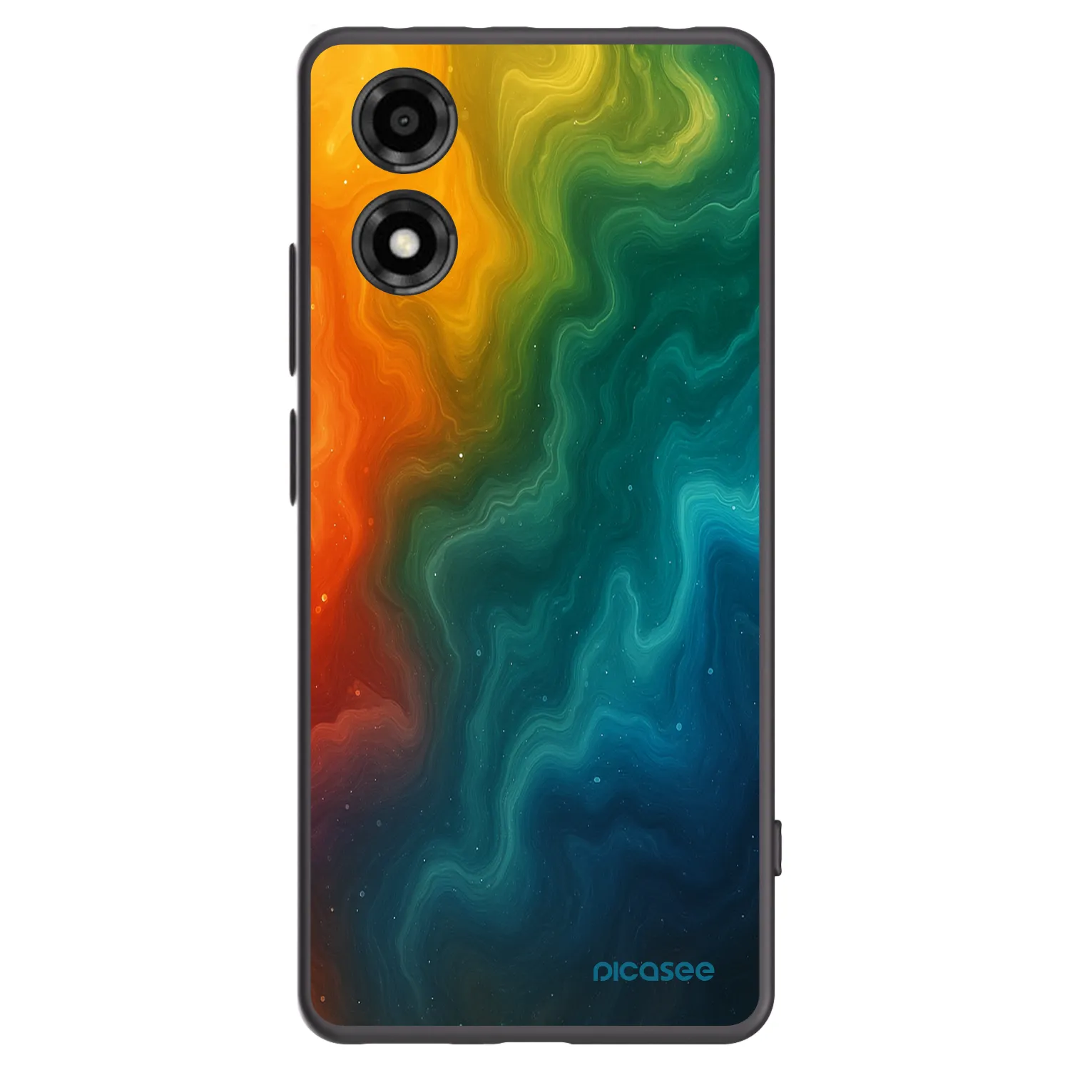 Picasee crna silikonska maskica za Motorola Moto E14 - Solar