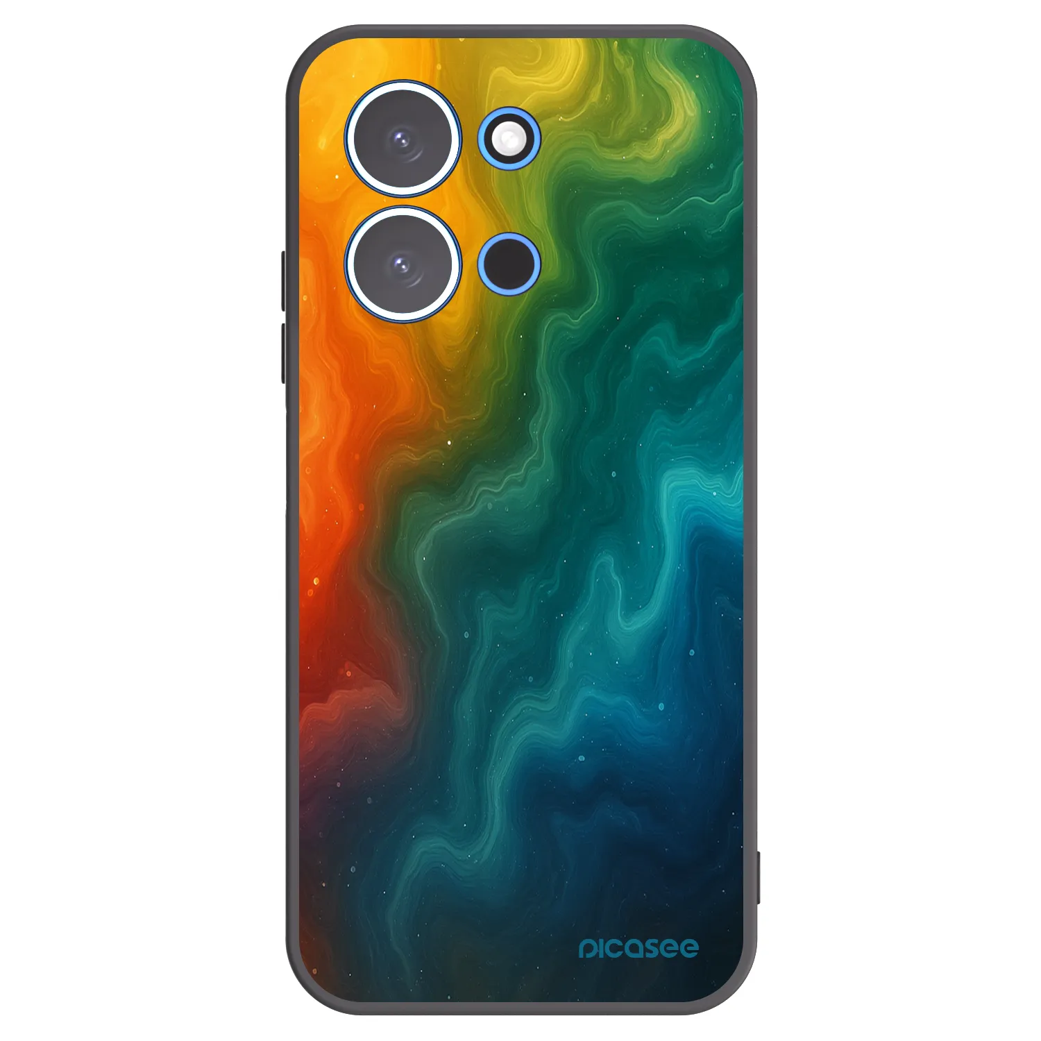 Picasee crna silikonska maskica za Xiaomi Redmi 15C 4G - Solar