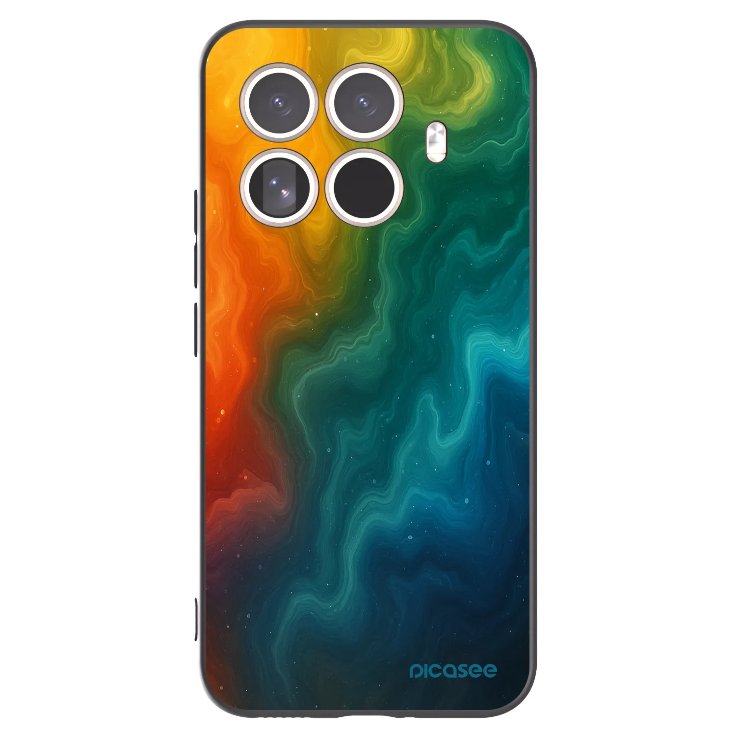 Picasee crna silikonska maskica za Xiaomi 15T Pro - Solar