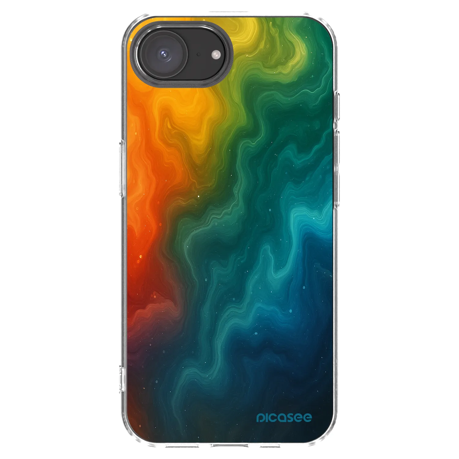 Picasee silikonska prozirna maskica za Apple iPhone 17e - Solar