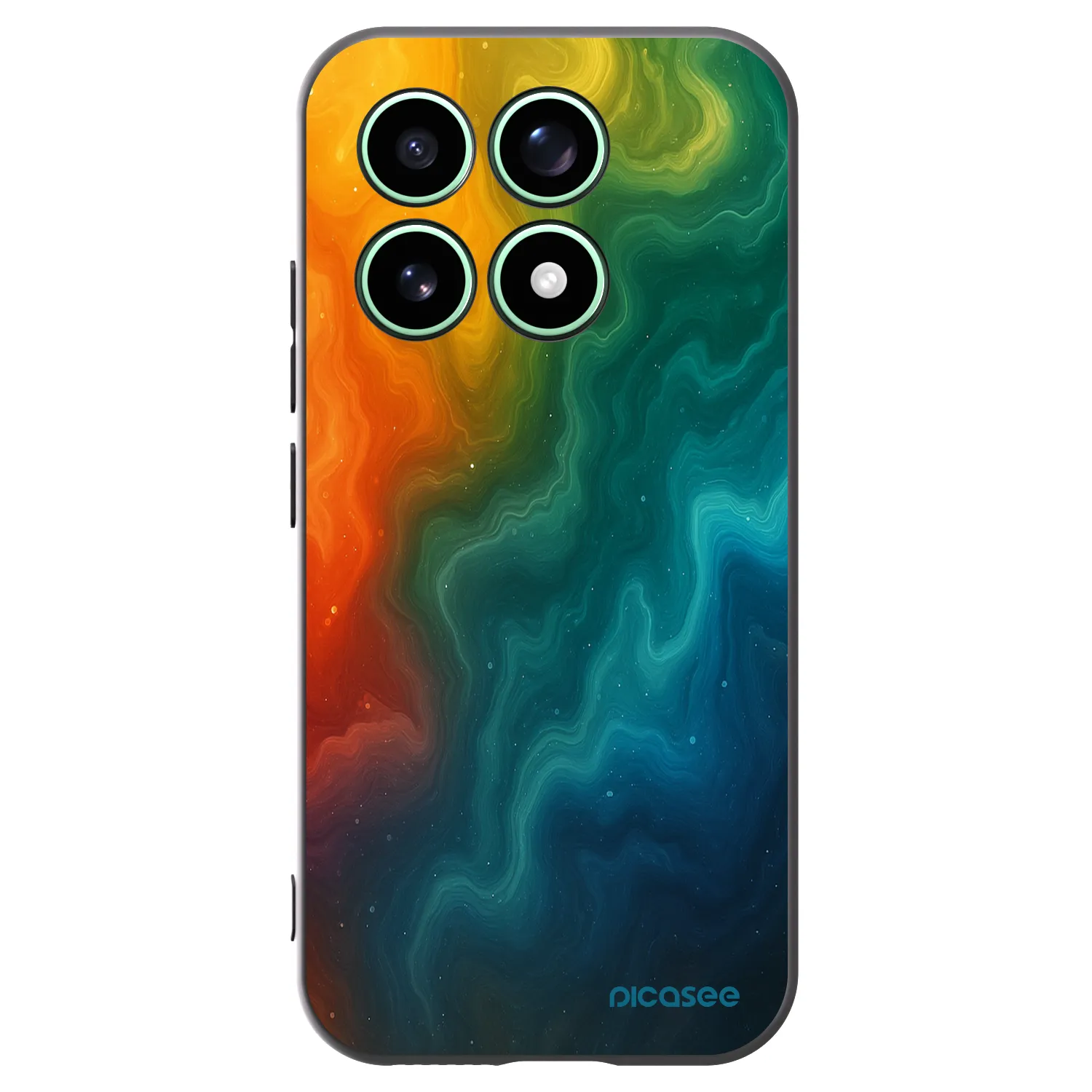 Picasee crna silikonska maskica za Xiaomi 17 - Solar