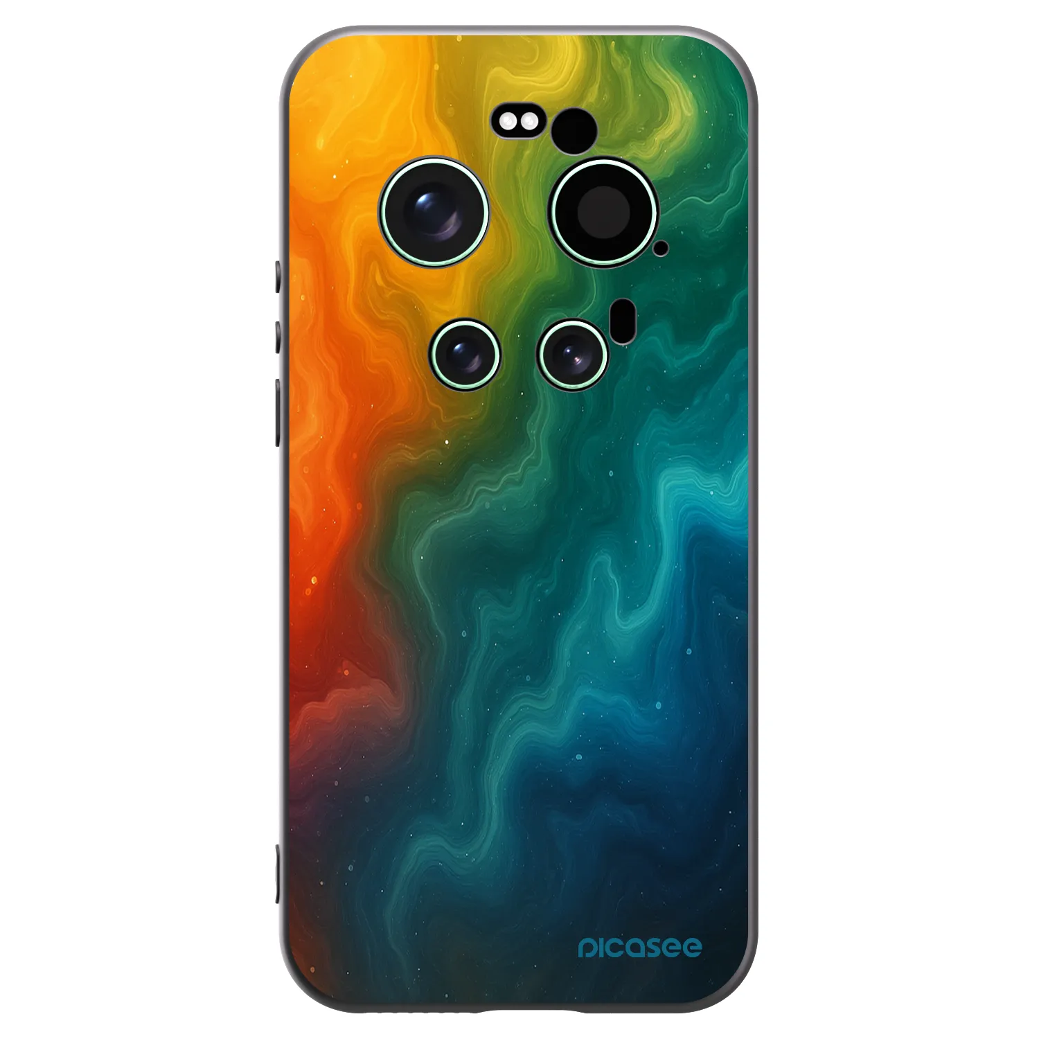 Picasee crna silikonska maskica za Xiaomi 17 Ultra - Solar
