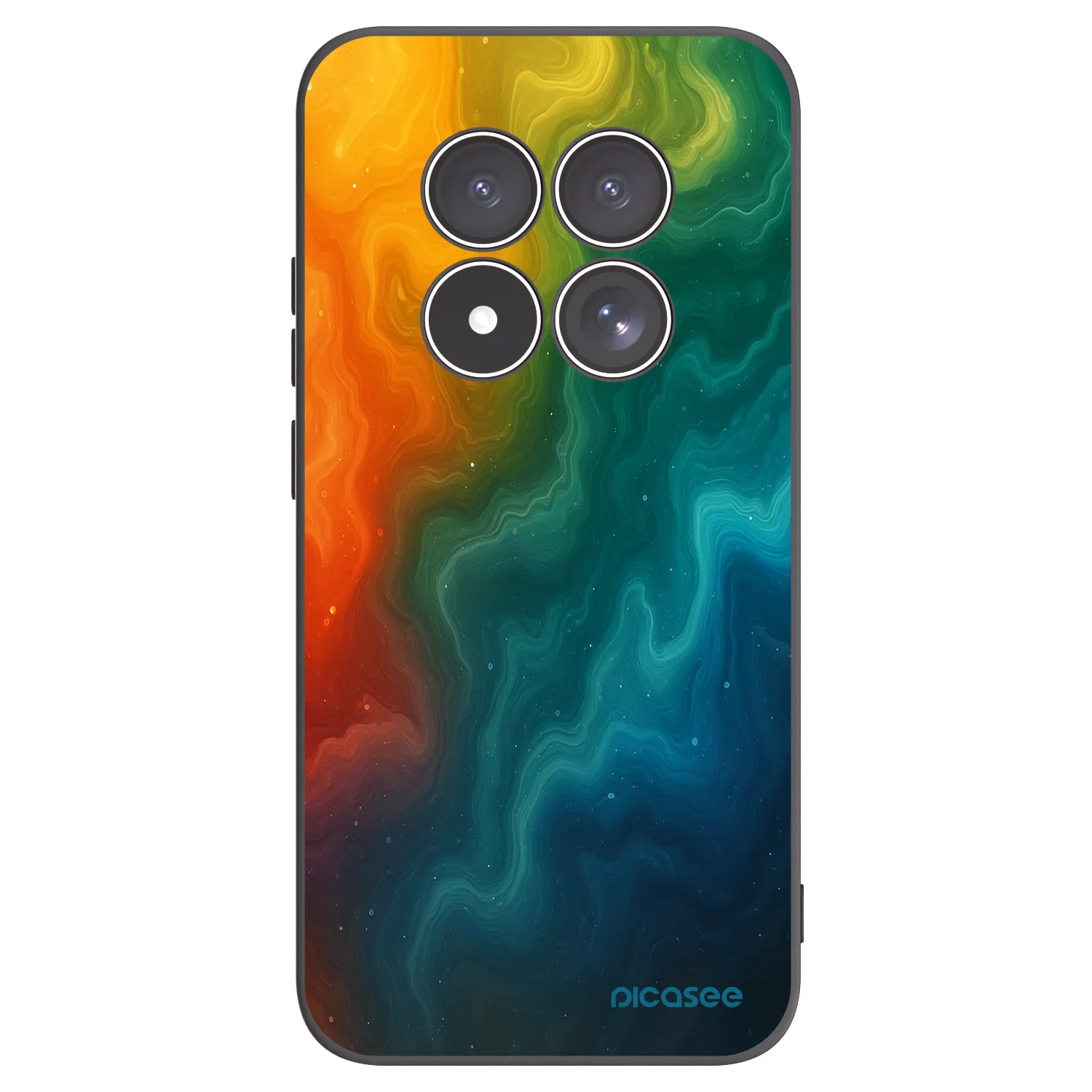 Picasee crna silikonska maskica za Xiaomi Redmi Note 15 Pro 5G - Solar