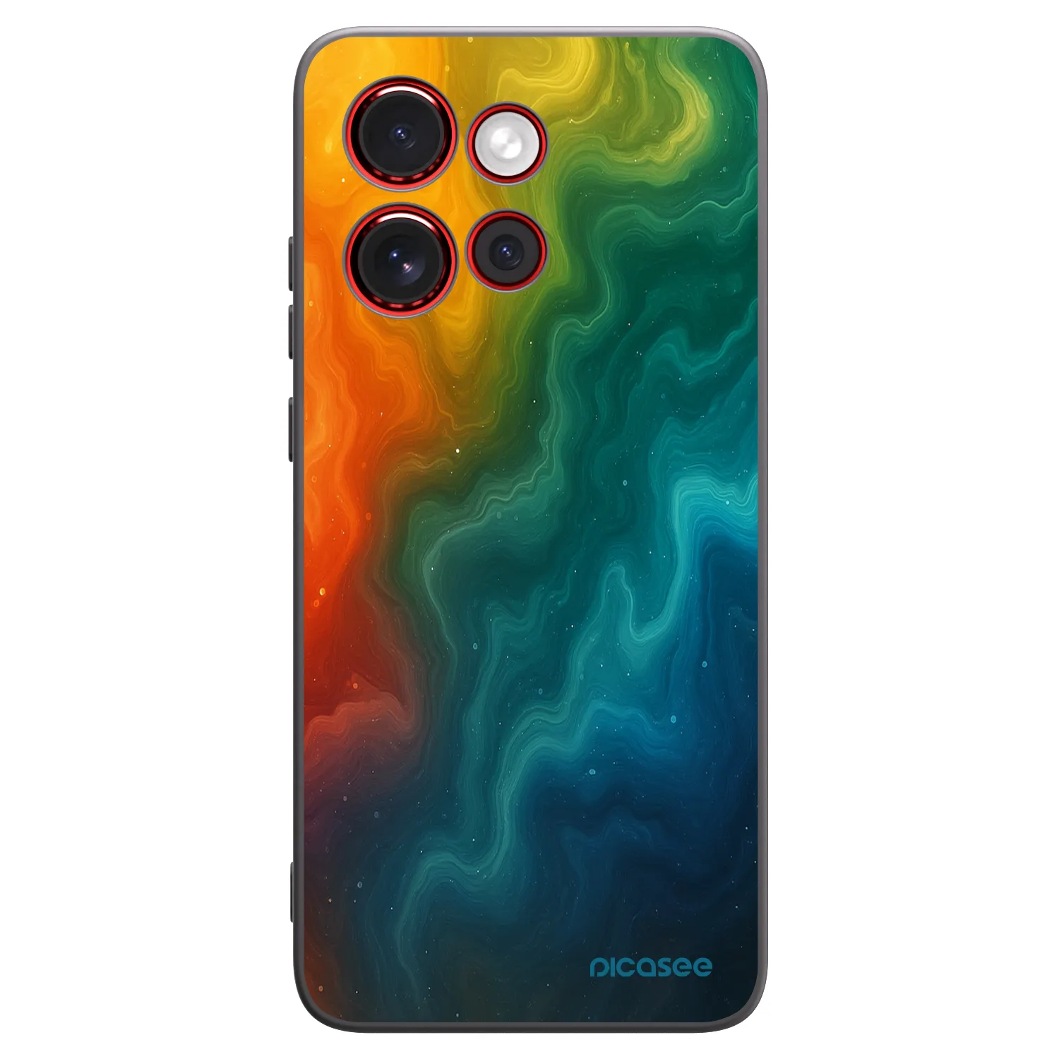 Picasee crna silikonska maskica za Motorola Edge 60 Neo 5G - Solar