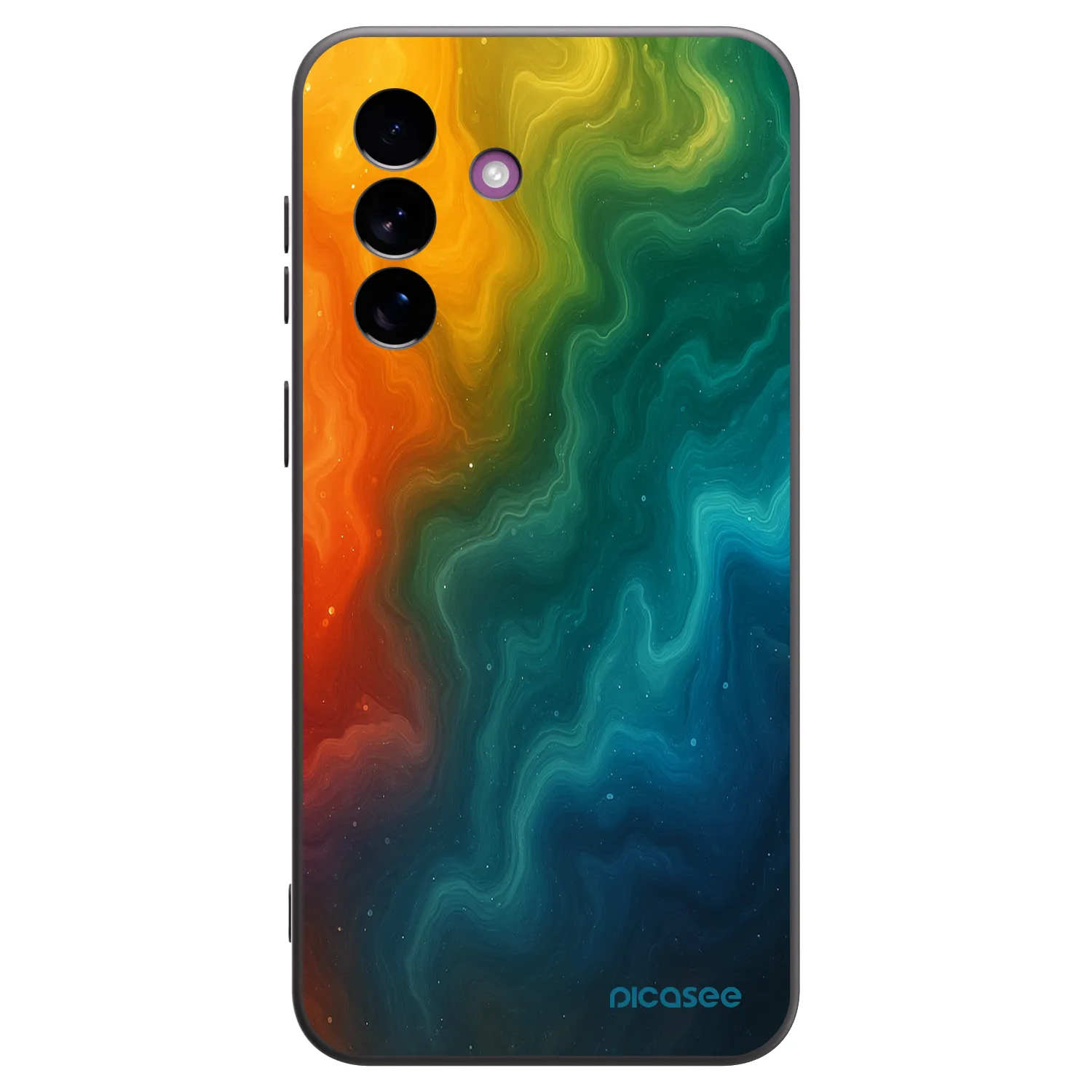 Picasee crna silikonska maskica za Samsung Galaxy A37 - Solar