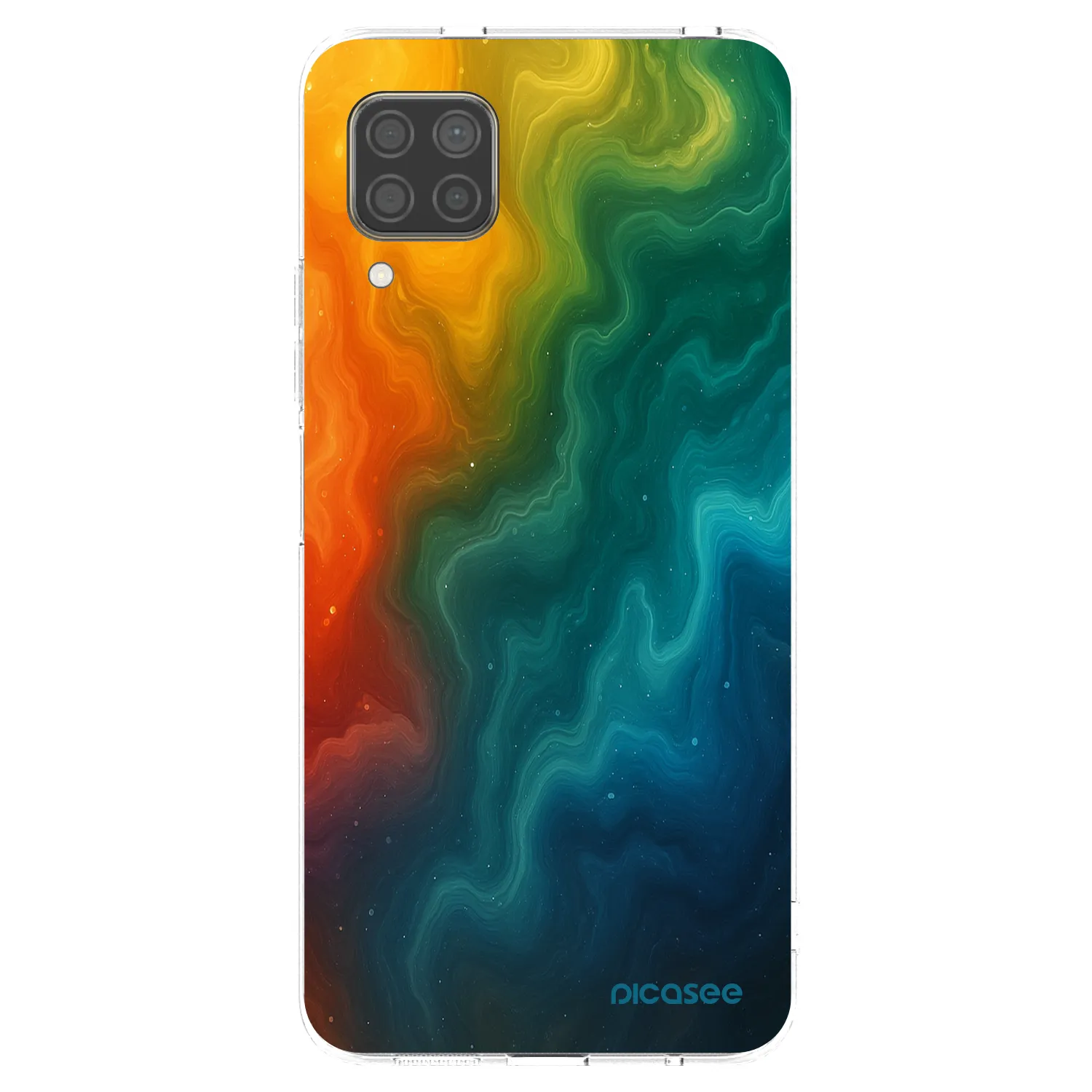 Picasee silikonska prozirna maskica za Huawei P40 Lite - Solar
