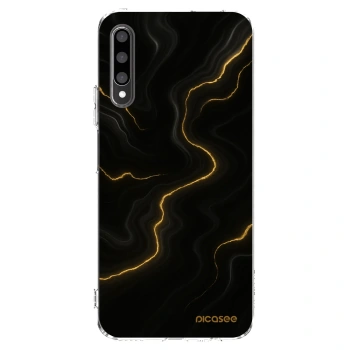 Picasee silikonska prozirna maskica za Honor 9X Pro - Thunder