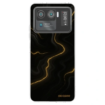 Picasee silikonska prozirna maskica za Xiaomi Mi 11 Ultra - Thunder