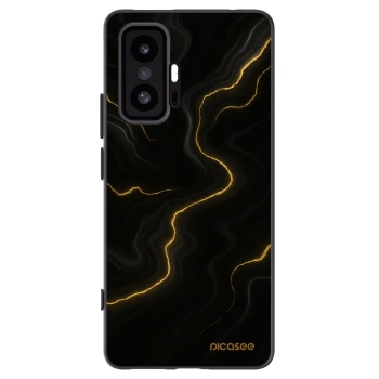 Picasee crna silikonska maskica za Xiaomi 11T Pro - Thunder