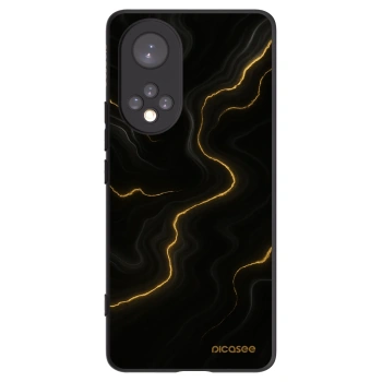 Picasee crna silikonska maskica za Huawei Nova 9 - Thunder