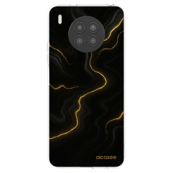 Picasee silikonska prozirna maskica za Huawei Nova 8i - Thunder