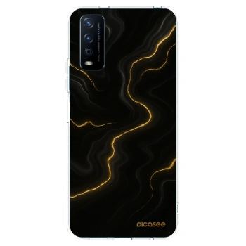Picasee silikonska prozirna maskica za Vivo Y11s - Thunder