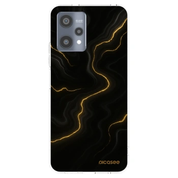 Picasee silikonska prozirna maskica za Realme 9 Pro 5G - Thunder