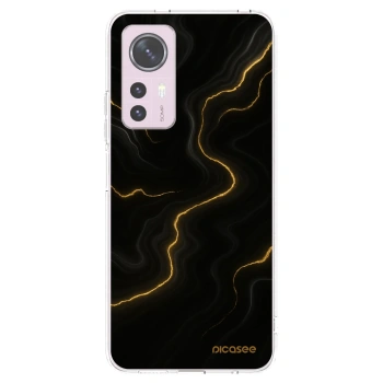 Picasee silikonska prozirna maskica za Xiaomi 12 - Thunder
