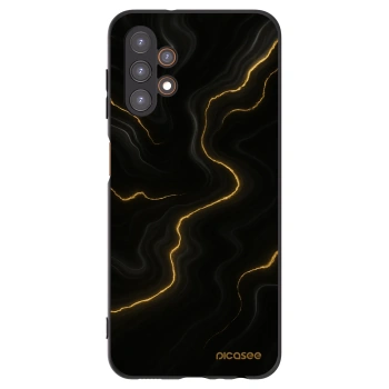 Picasee crna silikonska maskica za Samsung Galaxy A13 4G A135 - Thunder