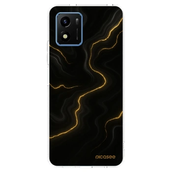 Picasee silikonska prozirna maskica za Vivo Y01 - Thunder