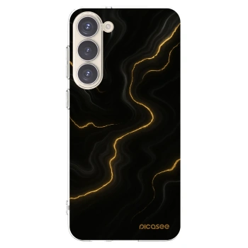 Picasee silikonska prozirna maskica za Samsung Galaxy S23+ 5G - Thunder