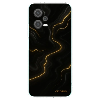 Picasee silikonska prozirna maskica za Xiaomi Poco X5 - Thunder