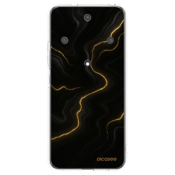 Picasee silikonska prozirna maskica za Honor Magic5 Lite 5G - Thunder