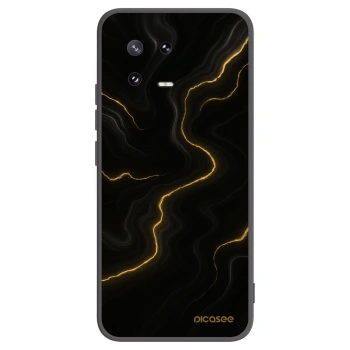 Picasee crna silikonska maskica za Xiaomi 13 Pro - Thunder