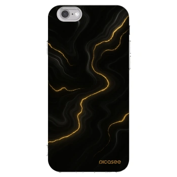 Picasee silikonska prozirna maskica za Apple iPhone 6/6S - Thunder