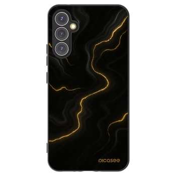 Picasee crna silikonska maskica za Samsung Galaxy A34 5G A346B - Thunder