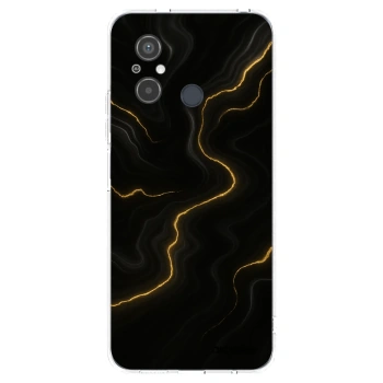 Picasee silikonska prozirna maskica za Xiaomi Redmi 12C - Thunder