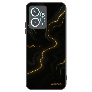 Picasee crna silikonska maskica za Xiaomi Redmi Note 12 4G - Thunder