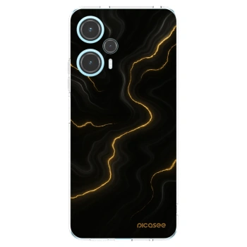 Picasee silikonska prozirna maskica za Xiaomi Poco F5 - Thunder